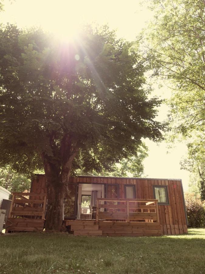 Camping Pays De Beille Les Cabannes  Exterior foto